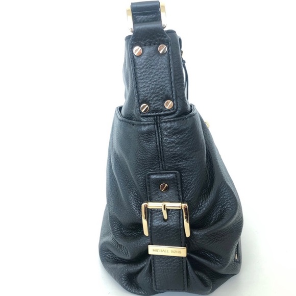 MICHAEL KORS Black Pebbled Leather Front  Zip Tote - Picture 10 of 12